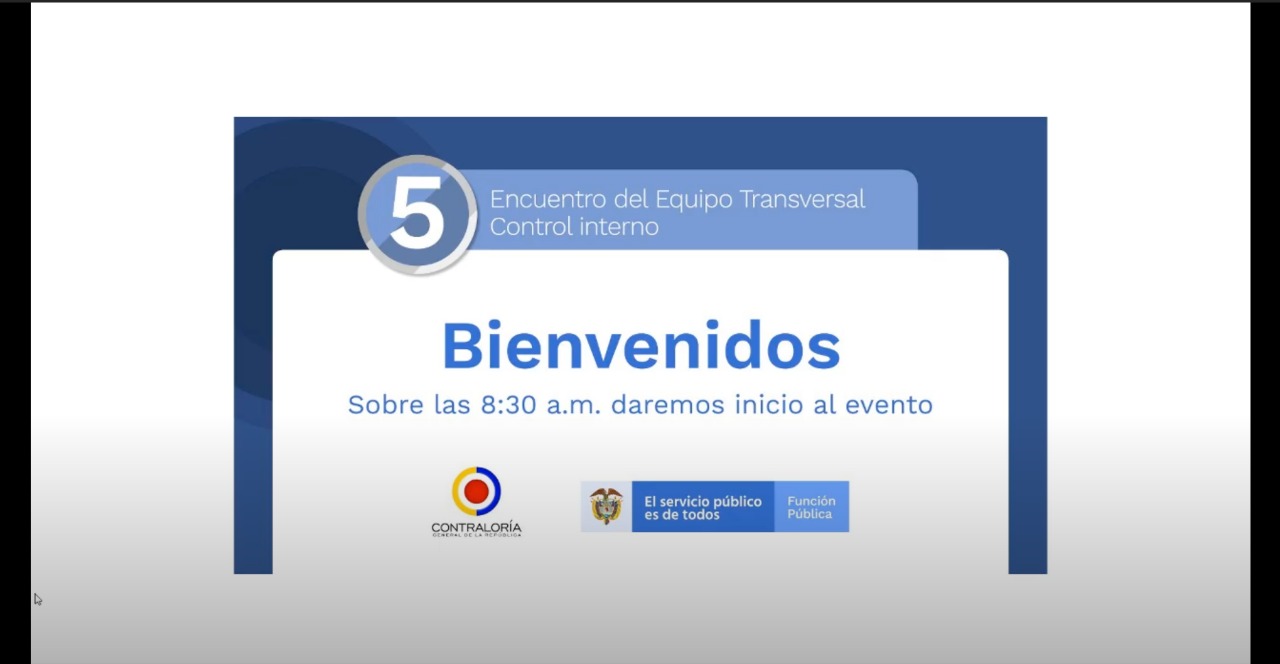 Foto Encuentro del Equipo Transversal Control Interno