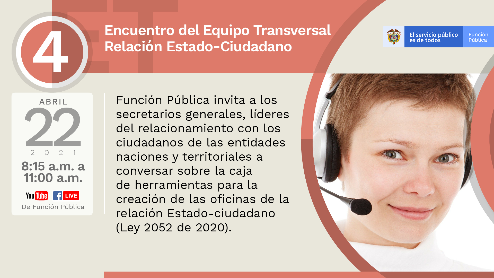 Imagen del Cuarto Encuentro del Equipo Transversal Relación Estado-Ciudadano