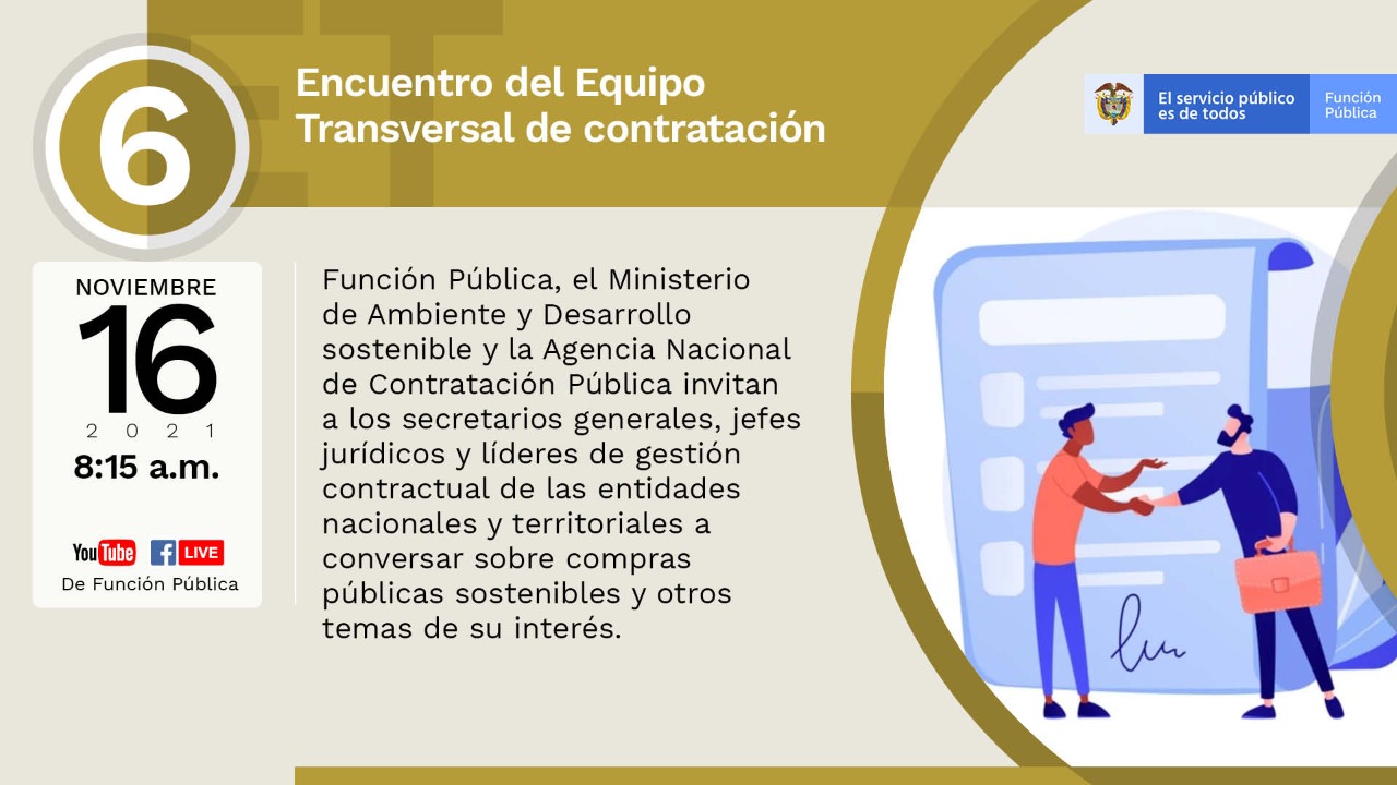 Imagen del Sexto Encuentro del Equipo Transversal de contratación