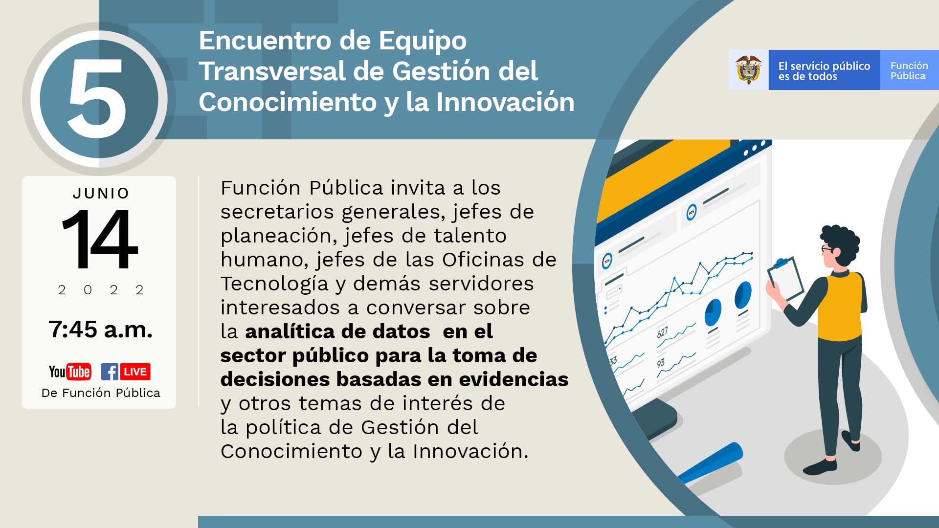 Encuentro de equipo tranaversal de gestion del conocimiento y la innovacion - catorce de junio