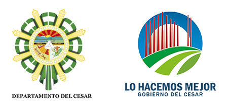 Escudo y Logo de la Gobernación del Cesar
