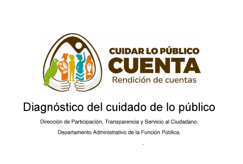 Diagnóstico del cuidado de lo público