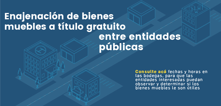 Enajenación de bienes muebles a título gratuito entre entidades públicas