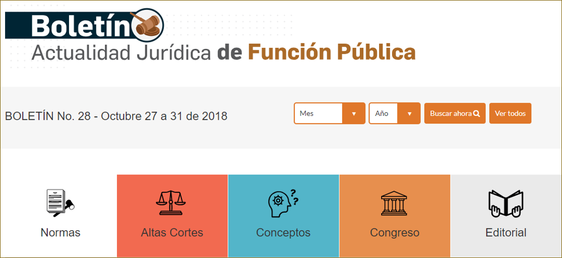 Boletín de Actualidad Jurídica