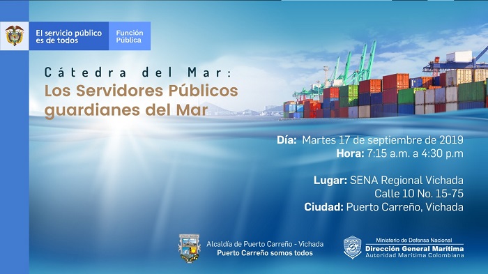 Pieza gráfica de invitación al evento