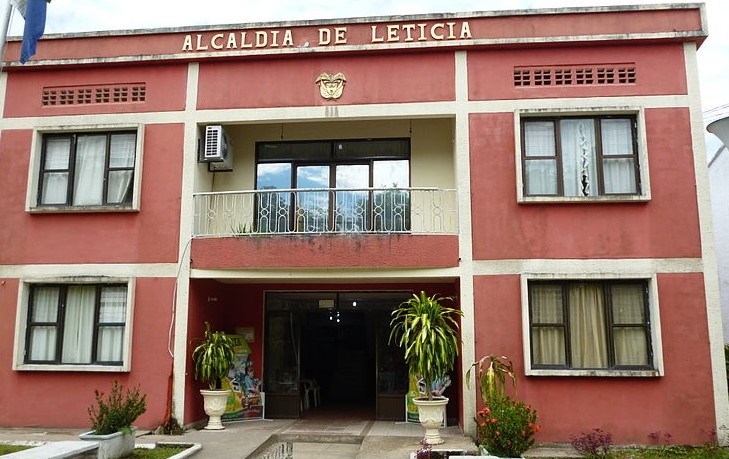 Fachada de la Alcaldía de Leticia