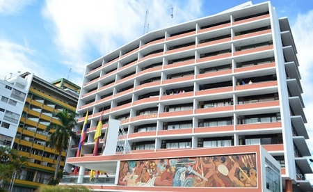 Fachada de la sede de la Gobernación del Tolima