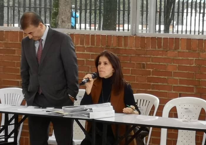 La directora encargada de Función Pública, Claudia Hernández.