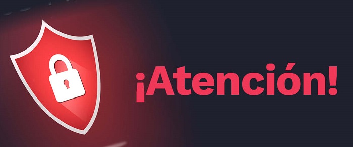 Imagen diseñada con la palabra Atención