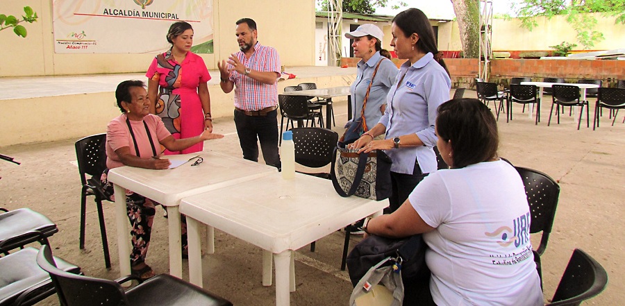 Servidoras y servidores en el territorio