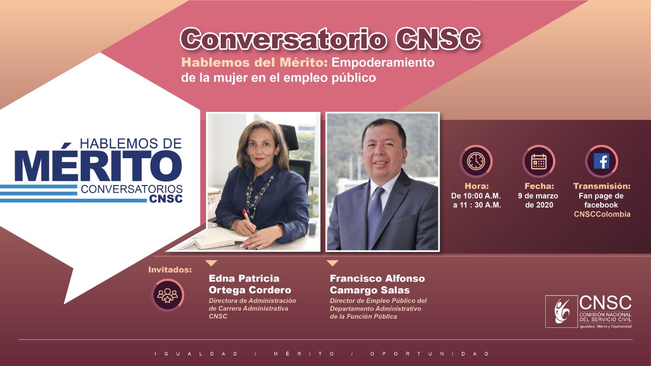 Afiche del conversatorio