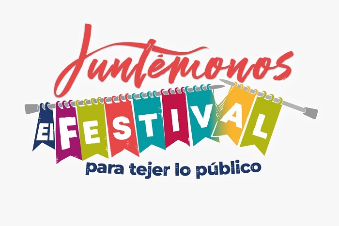 Logo que identifica al festival Juntémonos