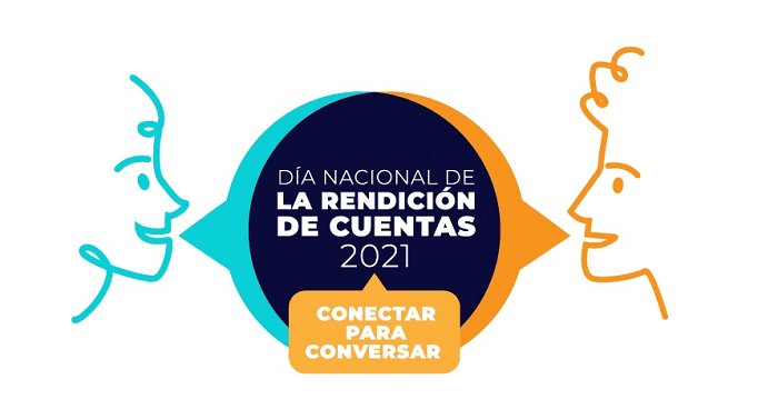 Imagen diseñada con el logo que identifica el Día Nacional de la Rendición de Cuentas