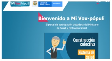 Buenas Prácticas de Participación Ciudadana en la Gestión Pública: Ministerio de Salud y Protección Social