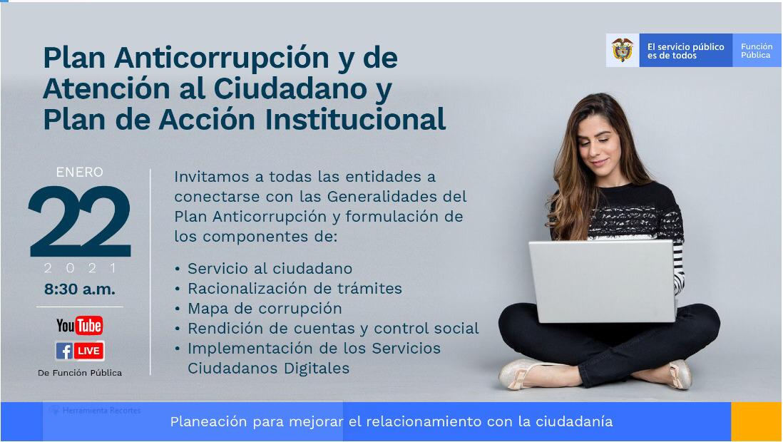 Ciclo de capacitación para la formulación del Plan Anticorrupción y Atención al Ciudadano
