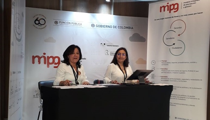 Stand de Función Pública en Evento de Fedemunicipios en  Cartagena